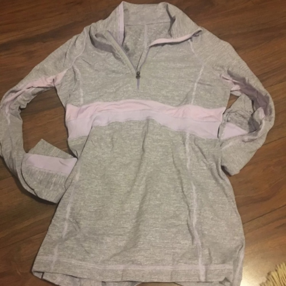 Lululemon three quarter zip pullover